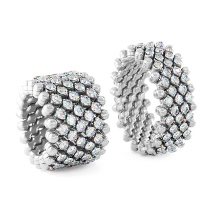 Brevetto Multi-Size Ring, Weißgold • Diamant von Serafino Consoli (RMS 7M4 WG WD)