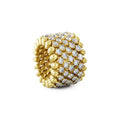 Serafino Consoli Brevetto Multi-Size Ring - RMS 7M4 YG WD (WD) aus Gelbgold mit Diamant