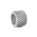 Serafino Consoli Brevetto Multi-Size Ring - RMS 9F2 WG WD (WD) aus Weißgold mit Diamant