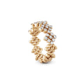 Serafino Consoli Brevetto Multi-Size Ring - RMS FL H2 RG WD (WD) aus Roségold mit Diamant