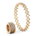 Serafino Consoli Brevetto Multi-Size Ring - S.RB 5HMI4 RG WD (WD) aus Roségold mit Diamant