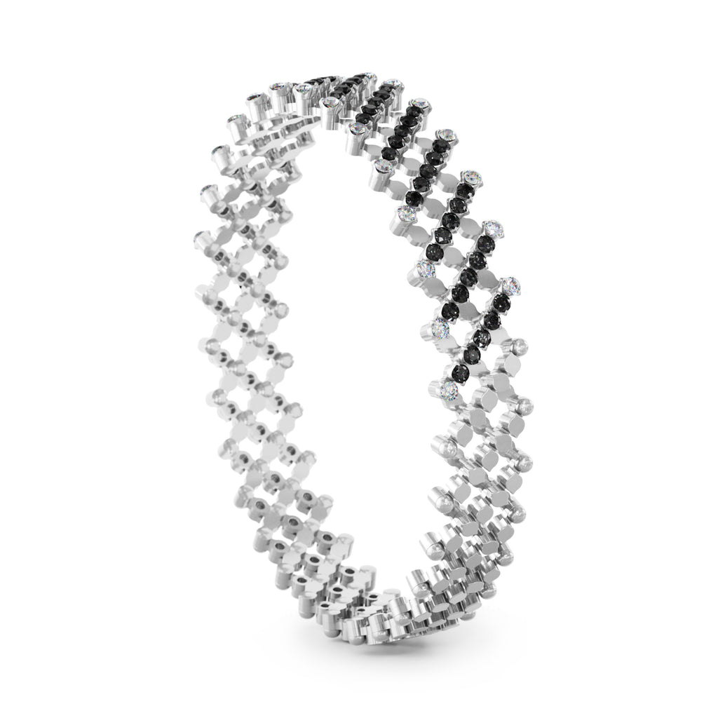 Serafino Consoli Brevetto Multi-Size Ring - S.RB 7H2 WG WD BD (BD) aus Weißgold mit Diamant