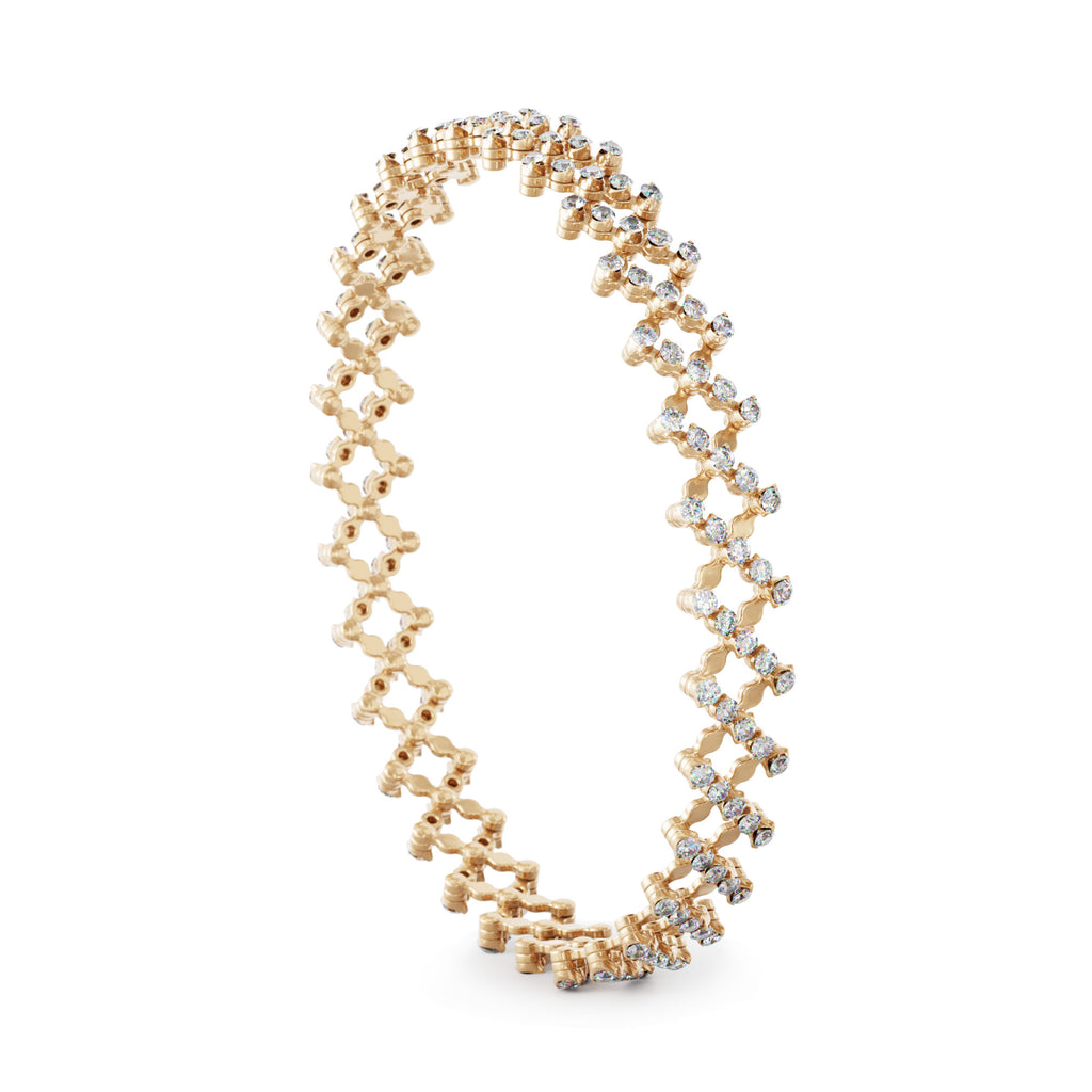 Serafino Consoli Brevetto Multi-Size Ring und Armband - S.RB 5F2 RG WD (WD) aus Roségold mit Diamant