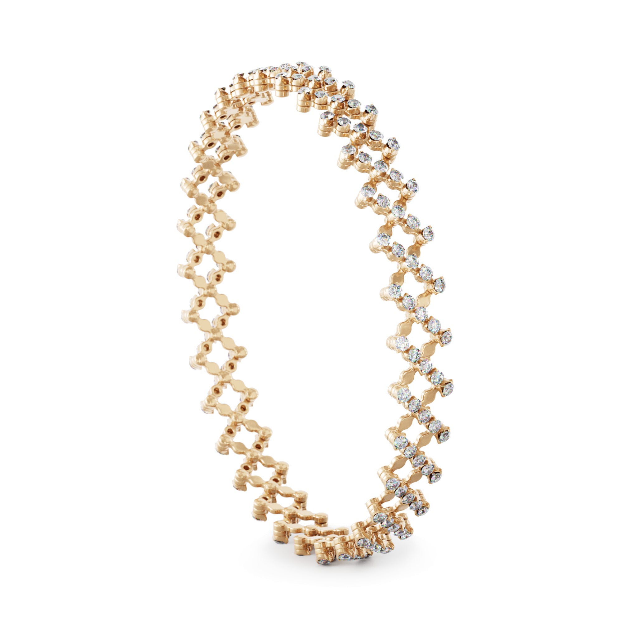 Serafino Consoli Brevetto Multi-Size Ring und Armband - S.RB 5F2 RG WD (WD) aus Roségold mit Diamant