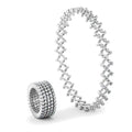 Serafino Consoli Brevetto Multi-Size Ring und Armband - S.RB 5F2 WG WD (WD) aus Weißgold mit Diamant
