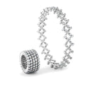 Serafino Consoli Brevetto Multi-Size Ring und Armband - S.RB 5F4 WG WD (WD) aus Weißgold mit Diamant