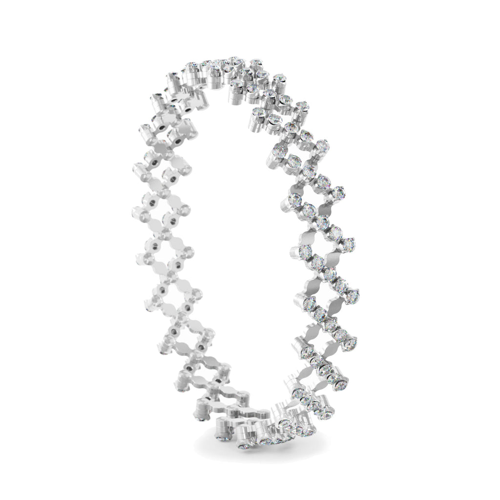 Serafino Consoli Brevetto Multi-Size Ring und Armband - S.RB 5F4 WG WD (WD) aus Weißgold mit Diamant