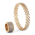 Serafino Consoli Brevetto Multi-Size Ring und Armband - S.RB 7M2 RG WD (WD) aus Roségold mit Diamant