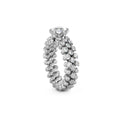 Serafino Consoli Brevetto Solitaire Multi-Size Ring - RMS SL WD 075 3H2 WG WD (WD) aus Weißgold mit Diamant