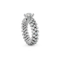 Serafino Consoli Brevetto Solitaire Multi-Size Ring - RMS SL WD 100 3F2 WG WD (WD) aus Weißgold mit Diamant