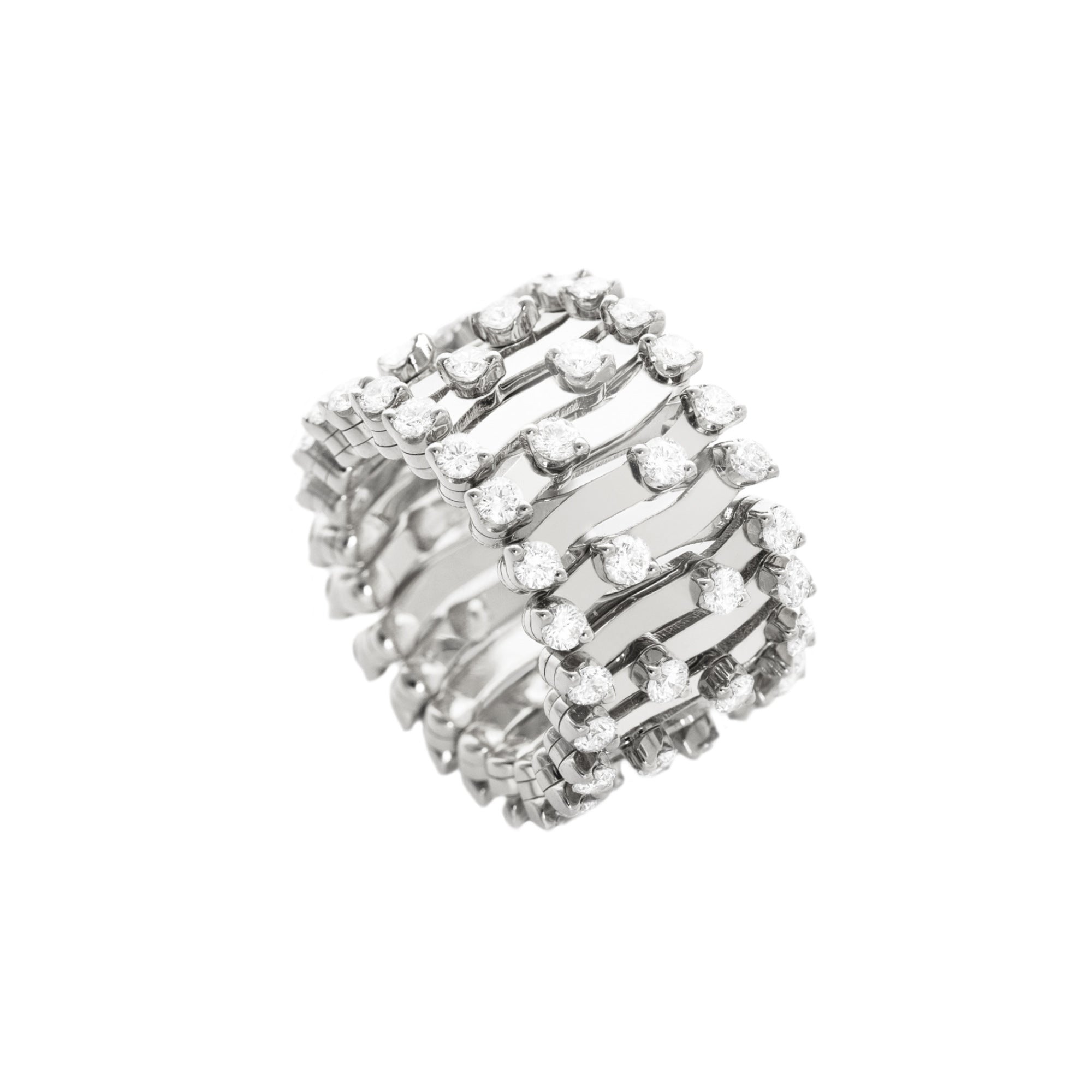 Serafino Consoli Serafino Multi-Size Ring und Armband - S.RB 1492 F4 WG WD (WD) aus Weißgold mit Diamant