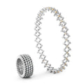 Serafino Consoli Serafino Multi-Size Ring und Armband - S.RB 5M2 WG WD (WD) aus Weißgold mit Diamant