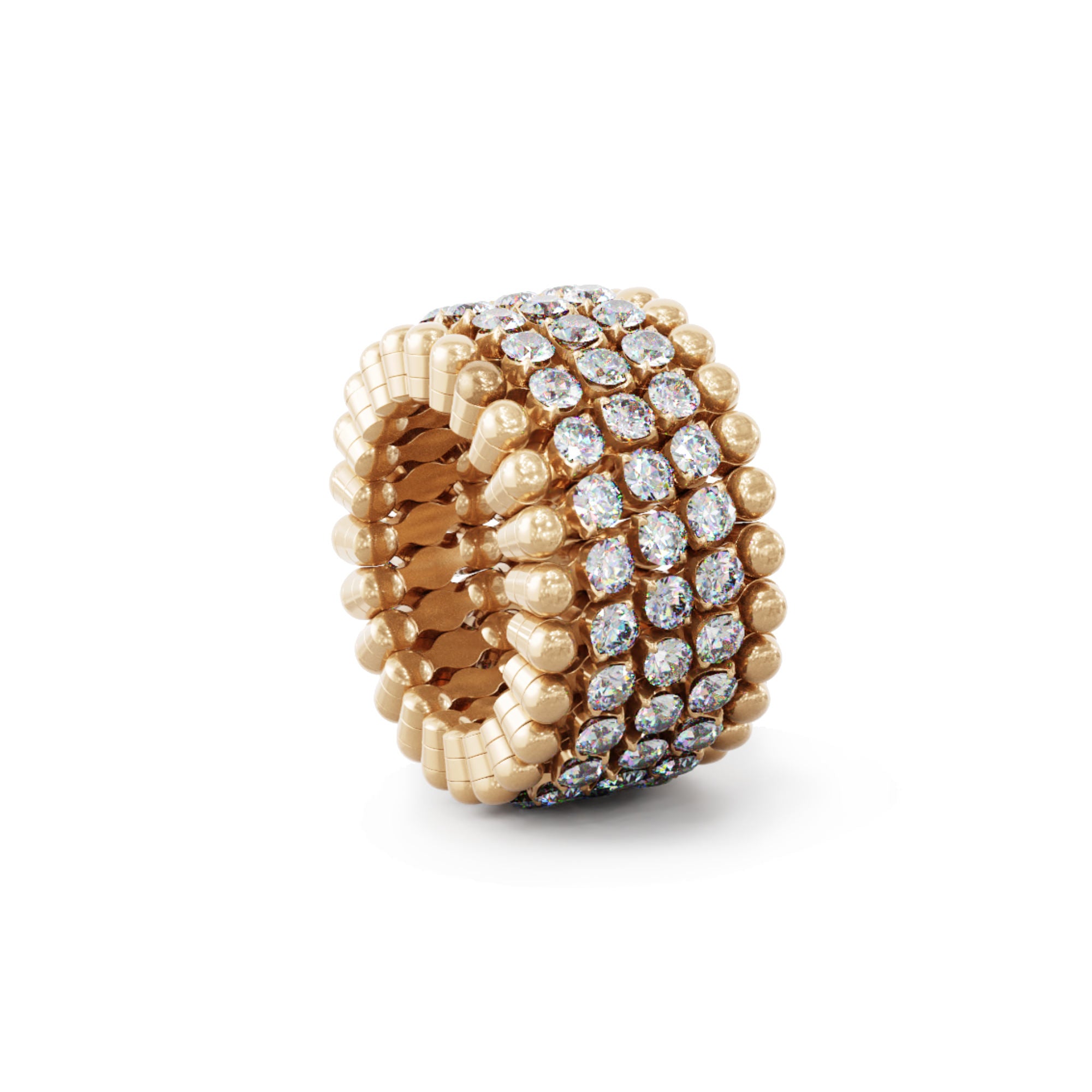 Serafino Consoli Serafino Multi-Size Ring und Armband - S.RB 5M4 RG WD (WD) aus Roségold mit Diamant