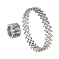 Serafino Consoli Serafino Multi-Size-Ring und Armband - S.RB 7F2 WG WD (WD) aus Weißgold mit Diamant