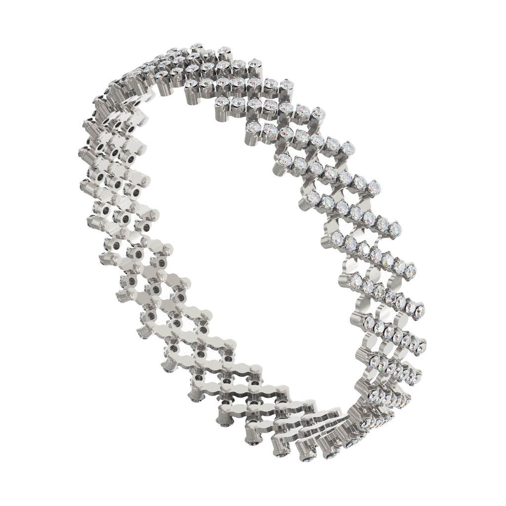Serafino Consoli Serafino Multi-Size-Ring und Armband - S.RB 7F2 WG WD (WD) aus Weißgold mit Diamant