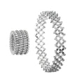 Serafino Consoli Serafino Multi-Size Ring und Armband - S.RB A-7F2 WG WD (WD) aus Weißgold mit Diamant