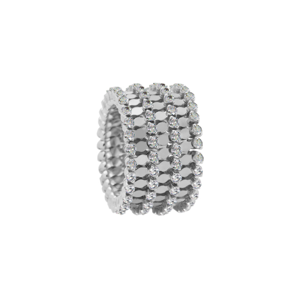 Serafino Consoli Serafino Multi-Size Ring und Armband - S.RB A-7F2 WG WD (WD) aus Weißgold mit Diamant