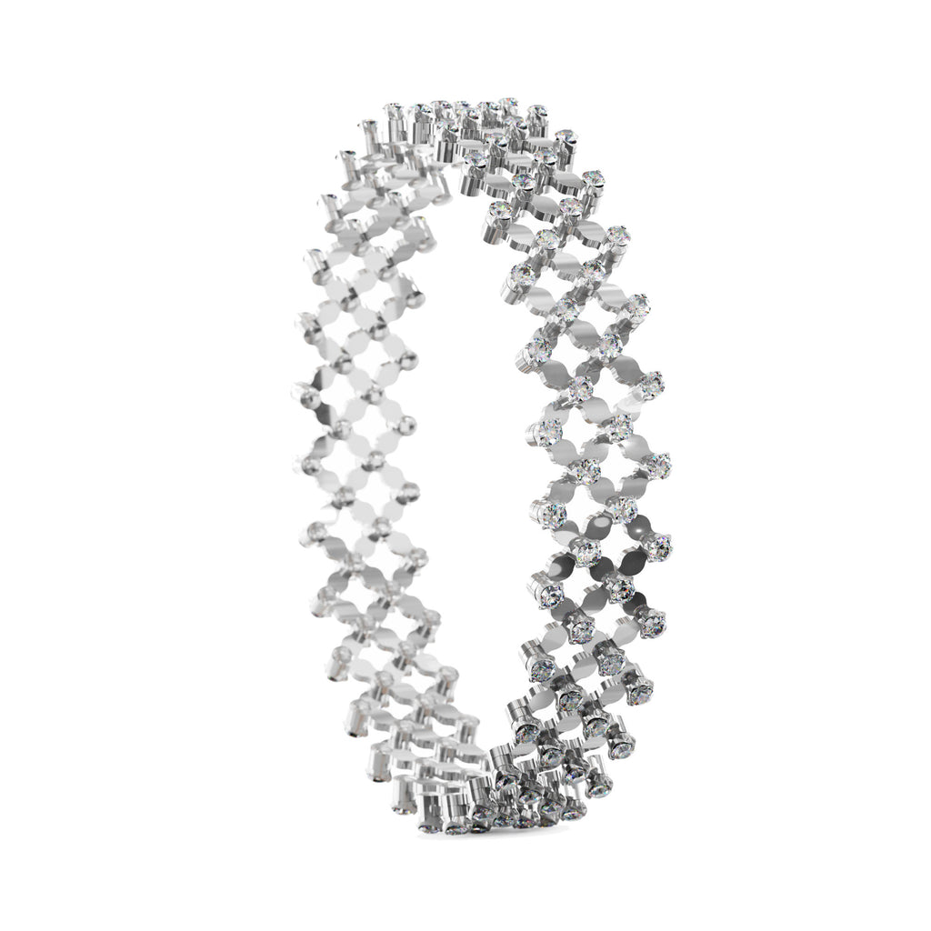 Serafino Consoli Serafino Multi-Size Ring und Armband - S.RB A-7F2 WG WD (WD) aus Weißgold mit Diamant