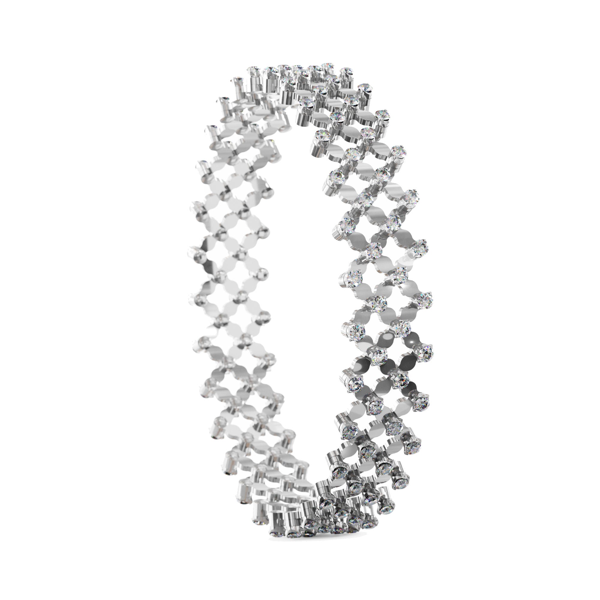 Serafino Consoli Serafino Multi-Size Ring und Armband - S.RB A-7F2 WG WD (WD) aus Weißgold mit Diamant
