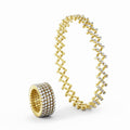 Serafino Consoli Serafino Multi-Size Ring und Armreif - S.RB 5F2 YG WD (WD) aus Gelbgold mit Diamant