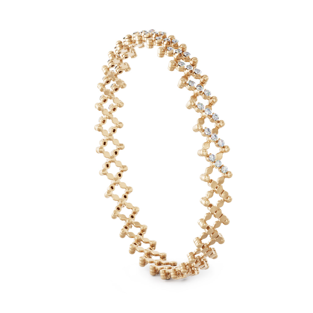 Serafino Consoli Serafino Multi-Size Ring und Armreif - S.RB 5HM2 RG WD (WD) aus Roségold mit Diamant