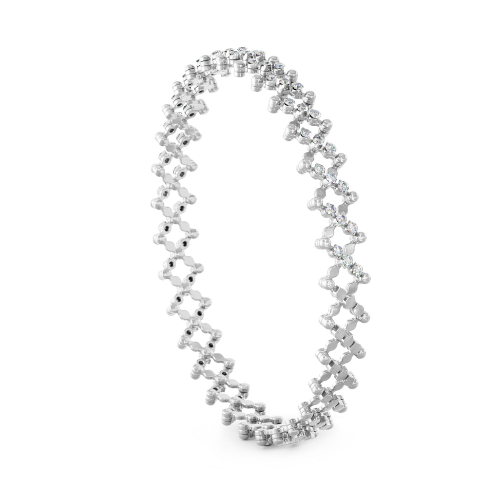 Serafino Consoli Serafino Multi-Size Ring und Armreif - S.RB 5HM2 WG WD (WD) aus Weißgold mit Diamant