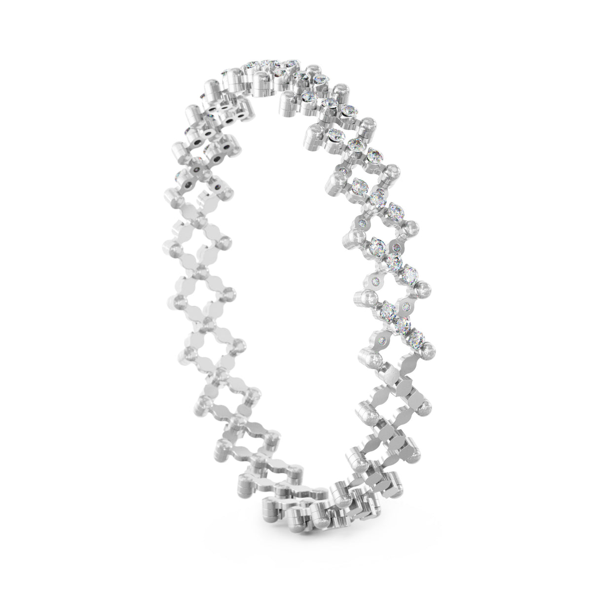 Serafino Consoli Serafino Multi-Size Ring und Armreif - S.RB 5HMI4 WG WD (WD) aus Weißgold mit Diamant