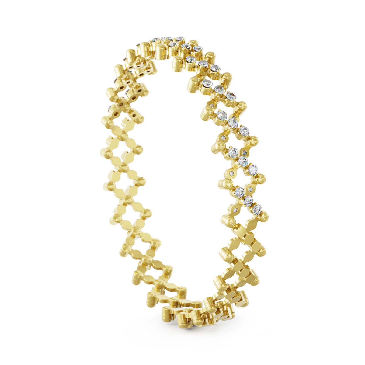 Serafino Consoli Serafino Multi-Size Ring und Armreif - S.RB 5HMI4 YG WD (WD) aus Gelbgold mit Diamant