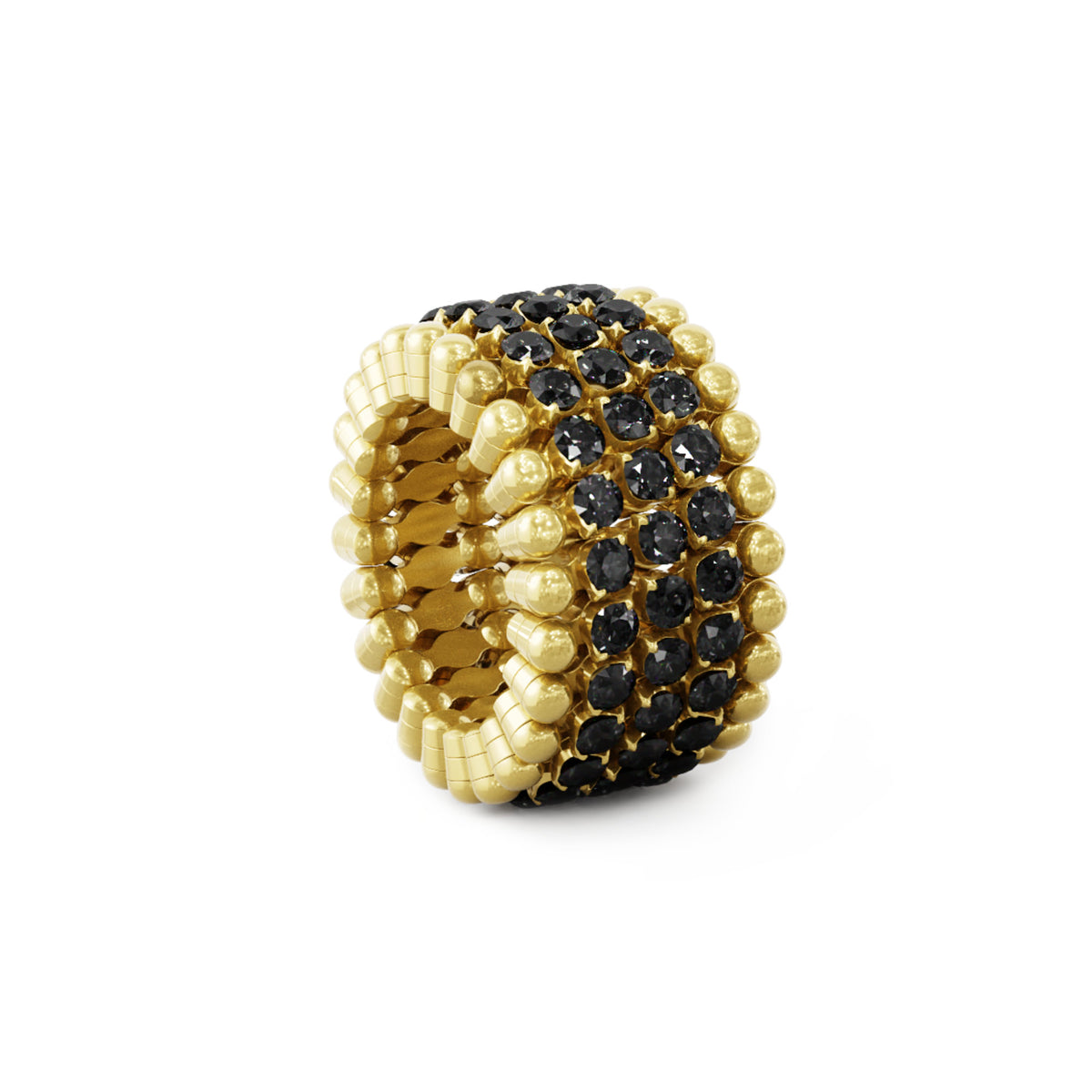 Serafino Consoli Serafino Multi-Size Ring und Armreif - S.RB 5M4 YG BD (BD) aus Gelbgold mit Diamant