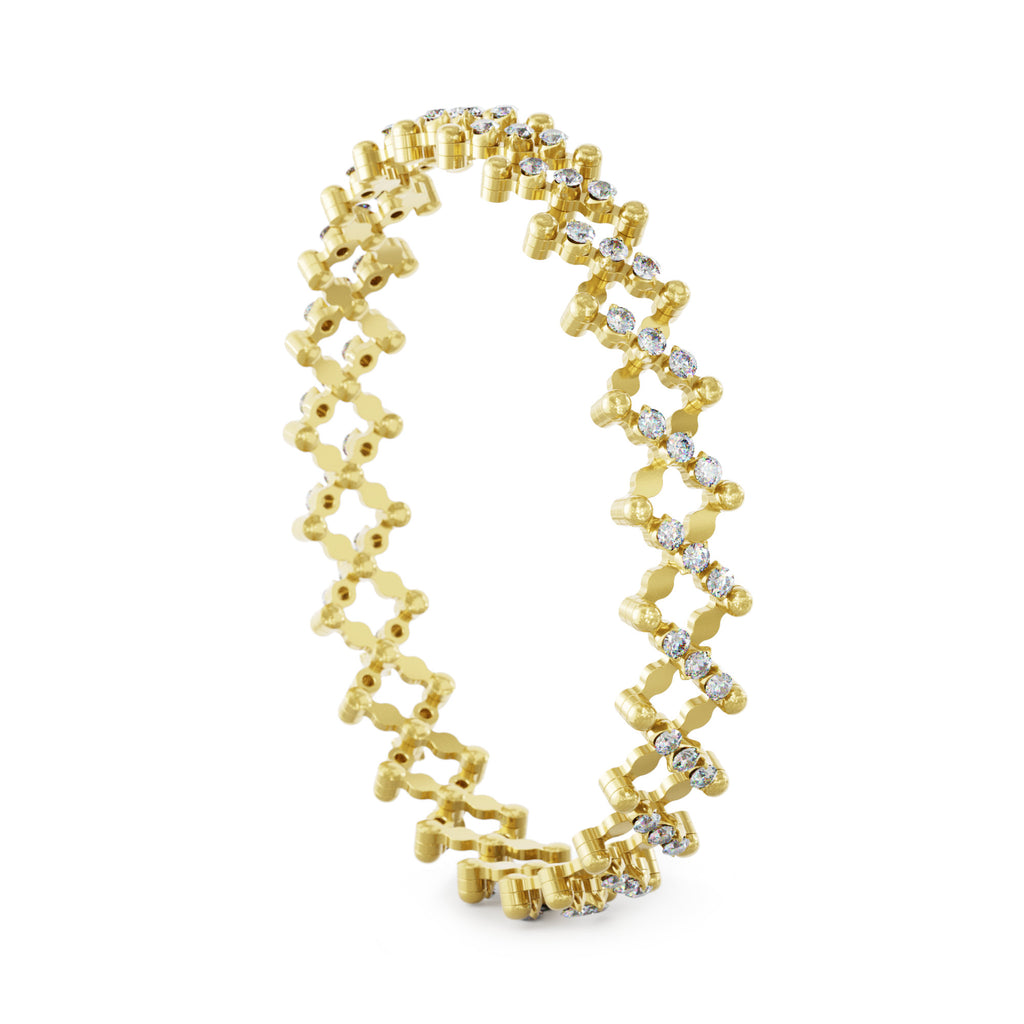 Serafino Consoli Serafino Multi-Size Ring und Armreif - S.RB 5M4 YG WD (WD) aus Gelbgold mit Diamant