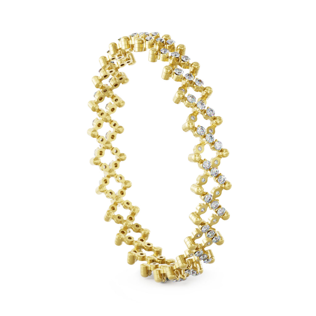 Serafino Consoli Serafino Multi-Size Ring und Armreif - S.RB 5MI4 YG WD (WD) aus Gelbgold mit Diamant