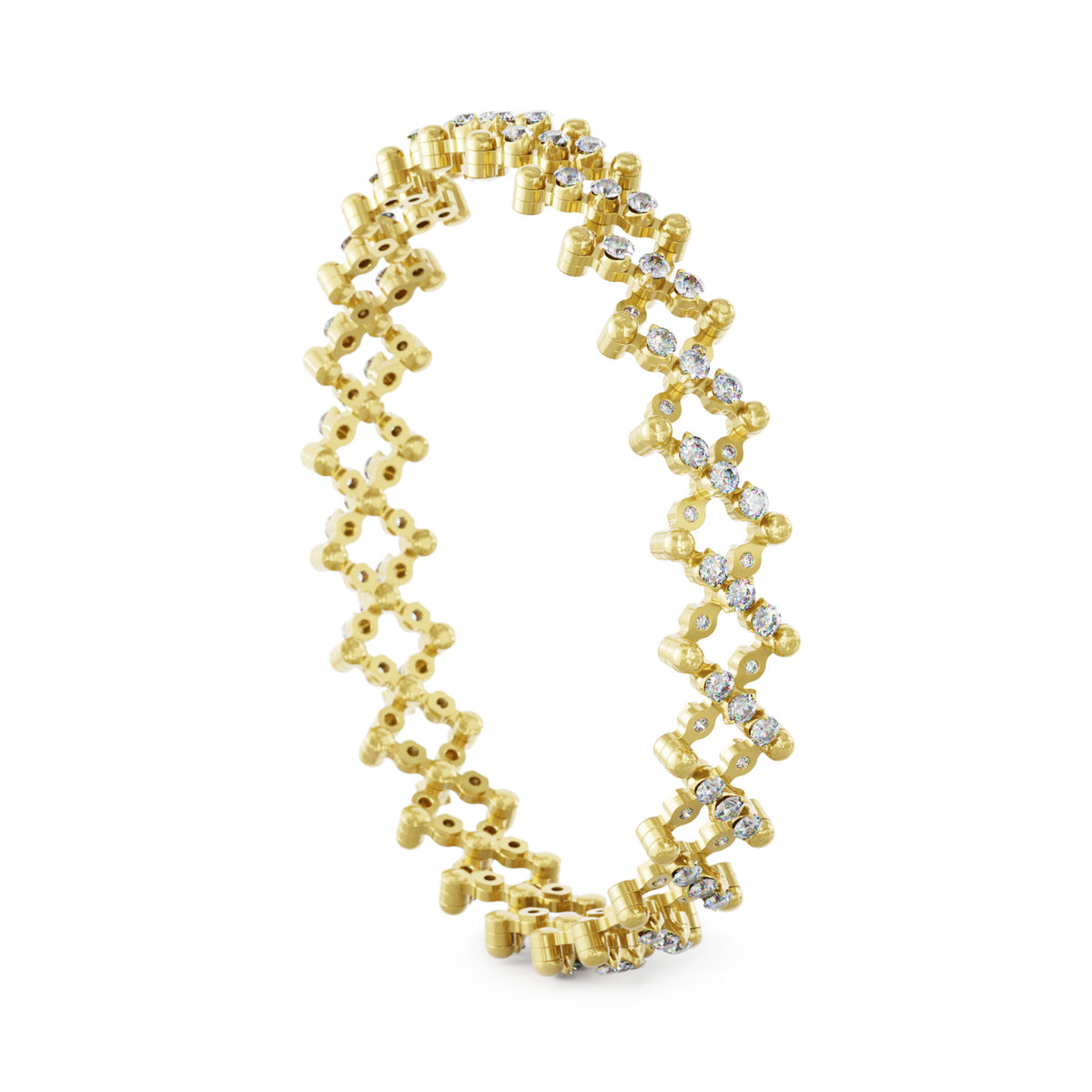 Serafino Consoli Serafino Multi-Size Ring und Armreif - S.RB 5MI4 YG WD (WD) aus Gelbgold mit Diamant