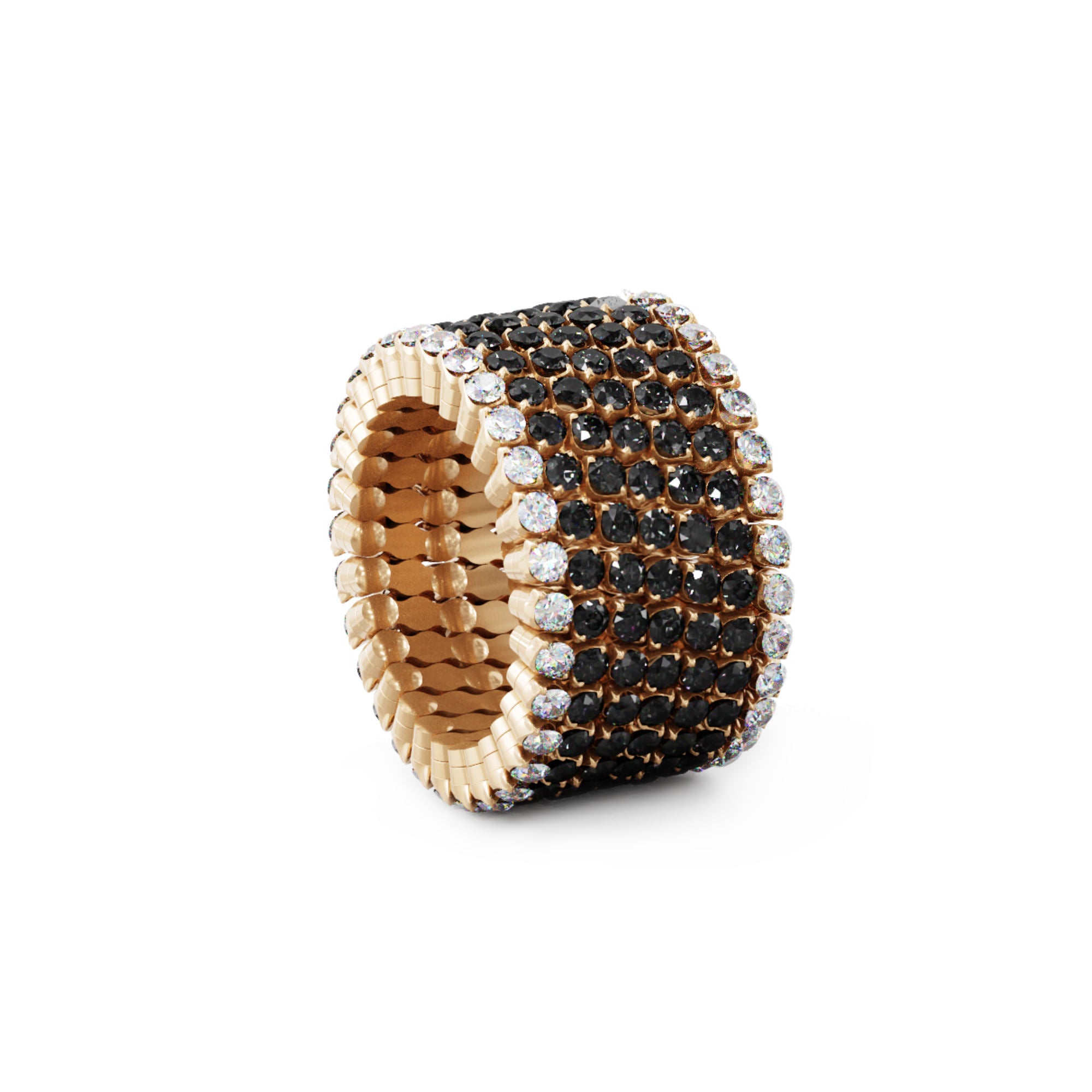 Serafino Consoli Serafino Multi-Size Ring und Armreif - S.RB 7F2 RG WD BD (BD) aus Roségold mit Diamant