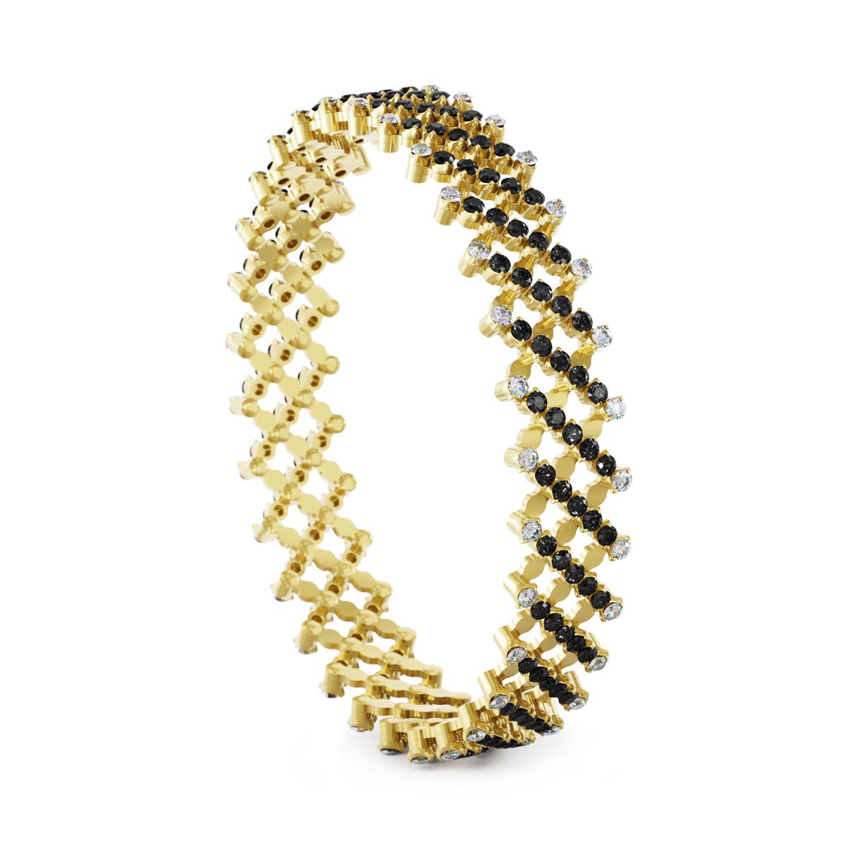 Serafino Consoli Serafino Multi-Size Ring und Armreif - S.RB 7F2 YG WD BD (BD) aus Gelbgold mit Diamant