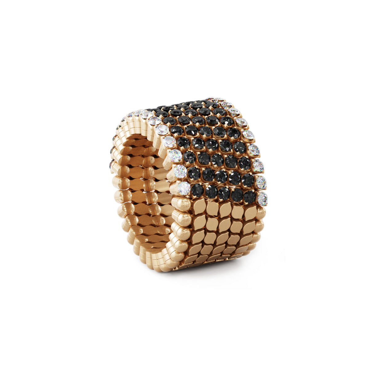 Serafino Consoli Serafino Multi-Size Ring und Armreif - S.RB 7H2 RG WD BD (BD) aus Roségold mit Diamant