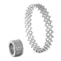 Serafino Consoli Serafino Multi-Size Ring und Armreif - S.RB 7H2 WG WD (WD) aus Weißgold mit Diamant