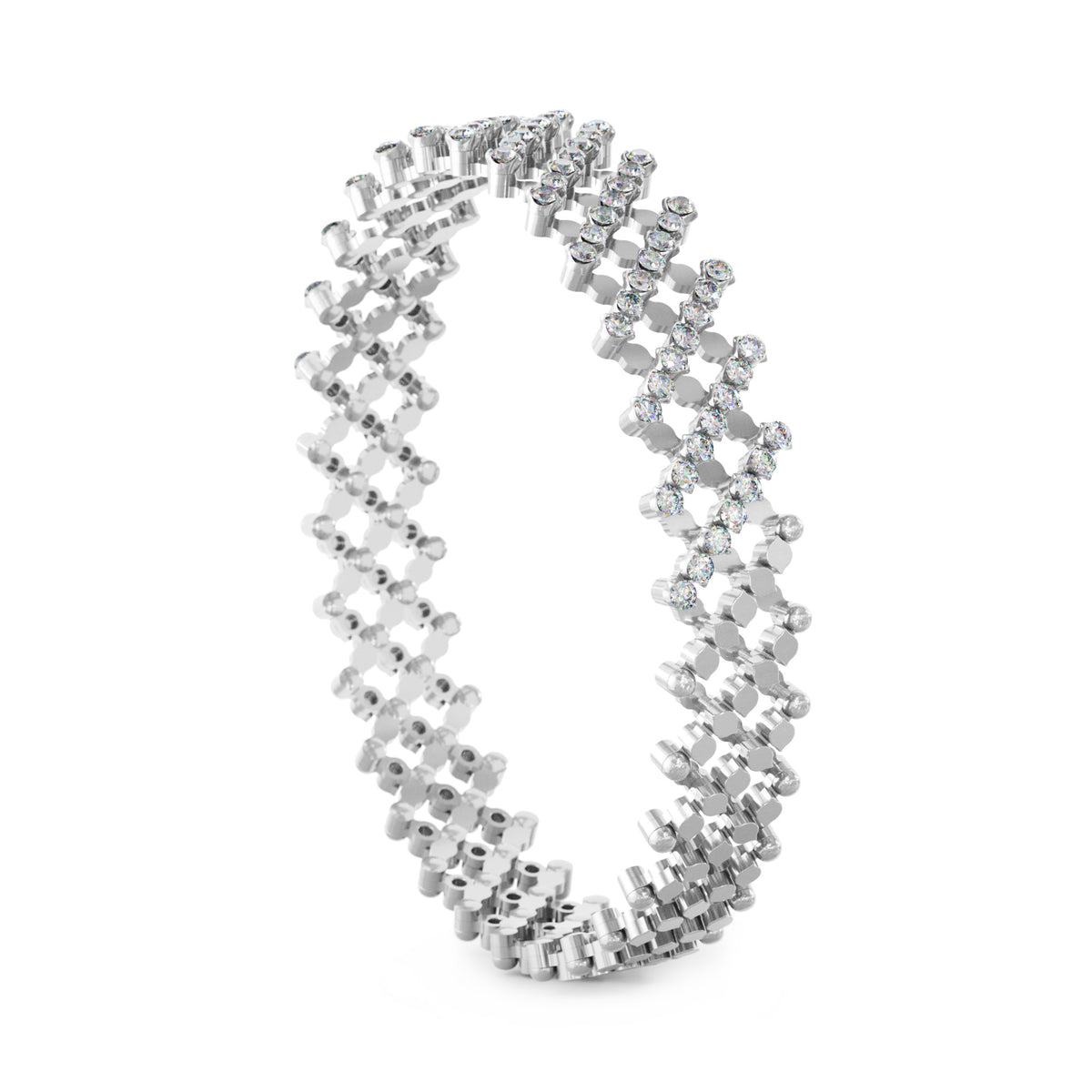 Serafino Consoli Serafino Multi-Size Ring und Armreif - S.RB 7H2 WG WD (WD) aus Weißgold mit Diamant