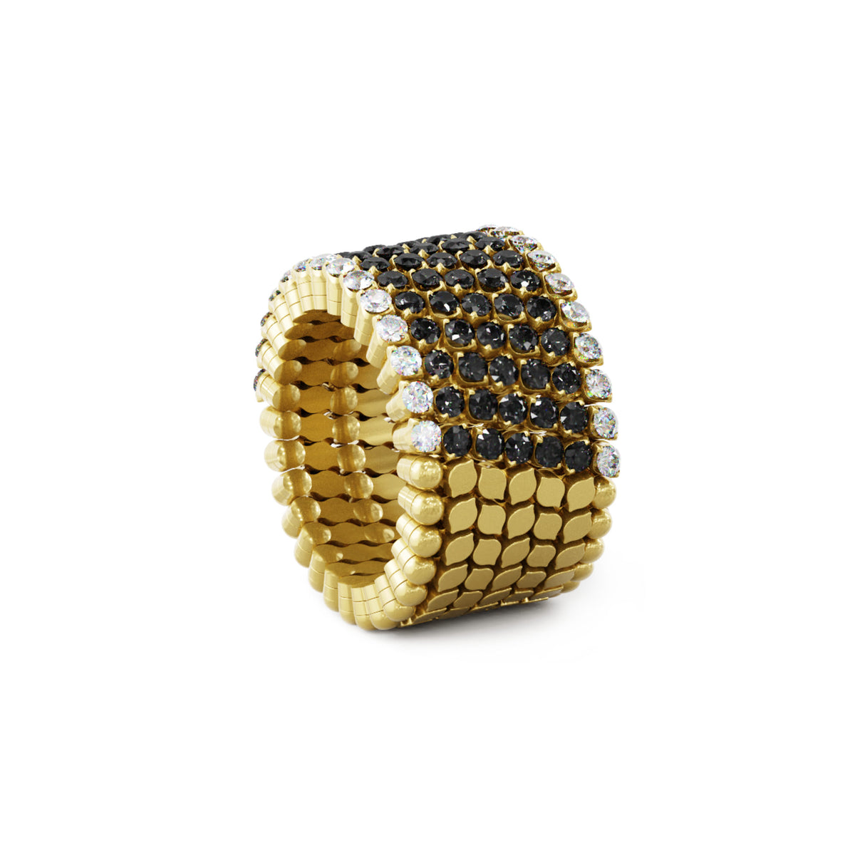 Serafino Consoli Serafino Multi-Size Ring und Armreif - S.RB 7H2 YG WD BD (BD) aus Gelbgold mit Diamant