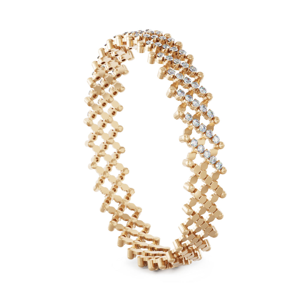 Serafino Consoli Serafino Multi-Size Ring und Armreif - S.RB 7HM2 RG WD (WD) aus Roségold mit Diamant
