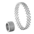 Serafino Consoli Serafino Multi-Size Ring und Armreif - S.RB 7HM2 WG WD (WD) aus Weißgold mit Diamant