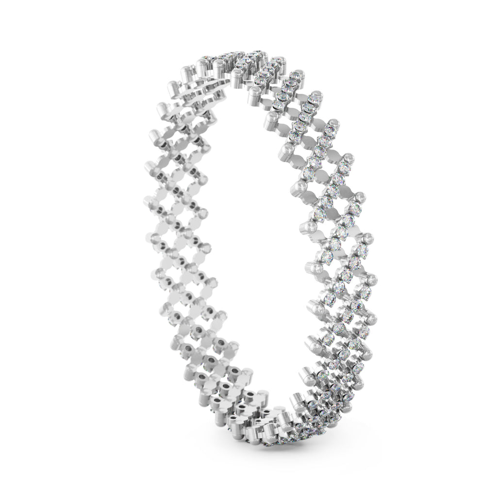 Serafino Consoli Serafino Multi-Size Ring und Armreif - S.RB 7M2 WG WD (WD) aus Weißgold mit Diamant