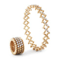 Serafino Consoli Serafino Multi-Size Ring und Armreif - S.RB 5HM4 RG WD (WD) aus Roségold mit Diamant