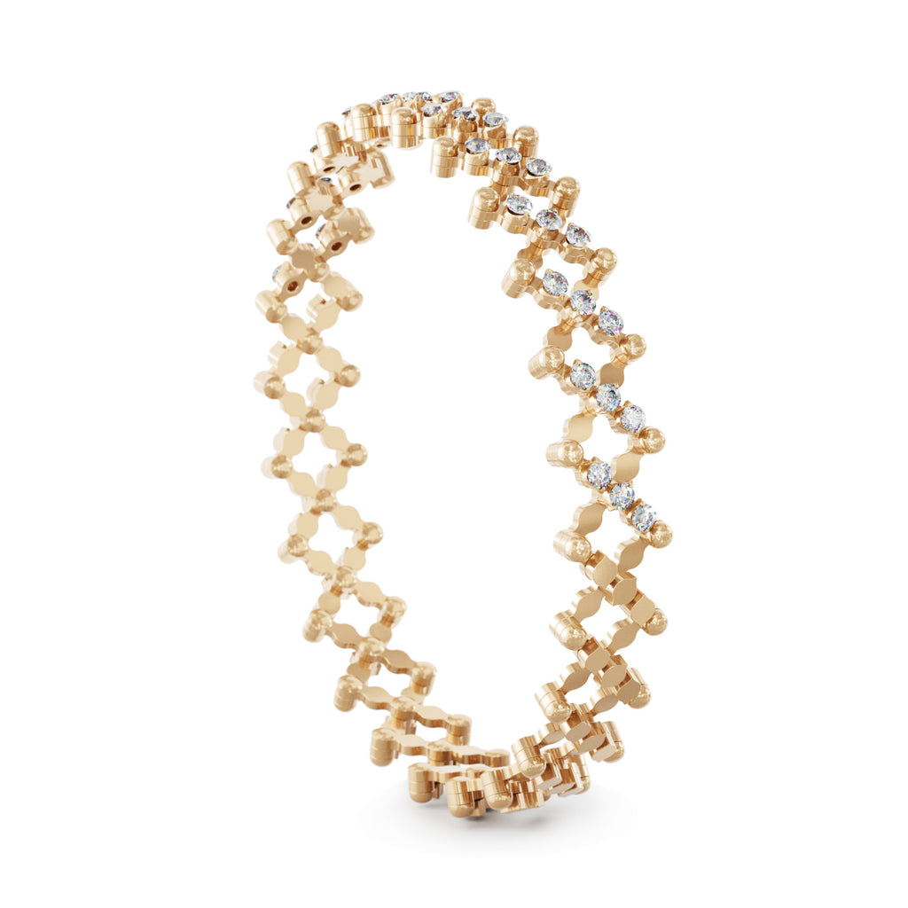 Serafino Consoli Serafino Multi-Size Ring und Armreif - S.RB 5HM4 RG WD (WD) aus Roségold mit Diamant