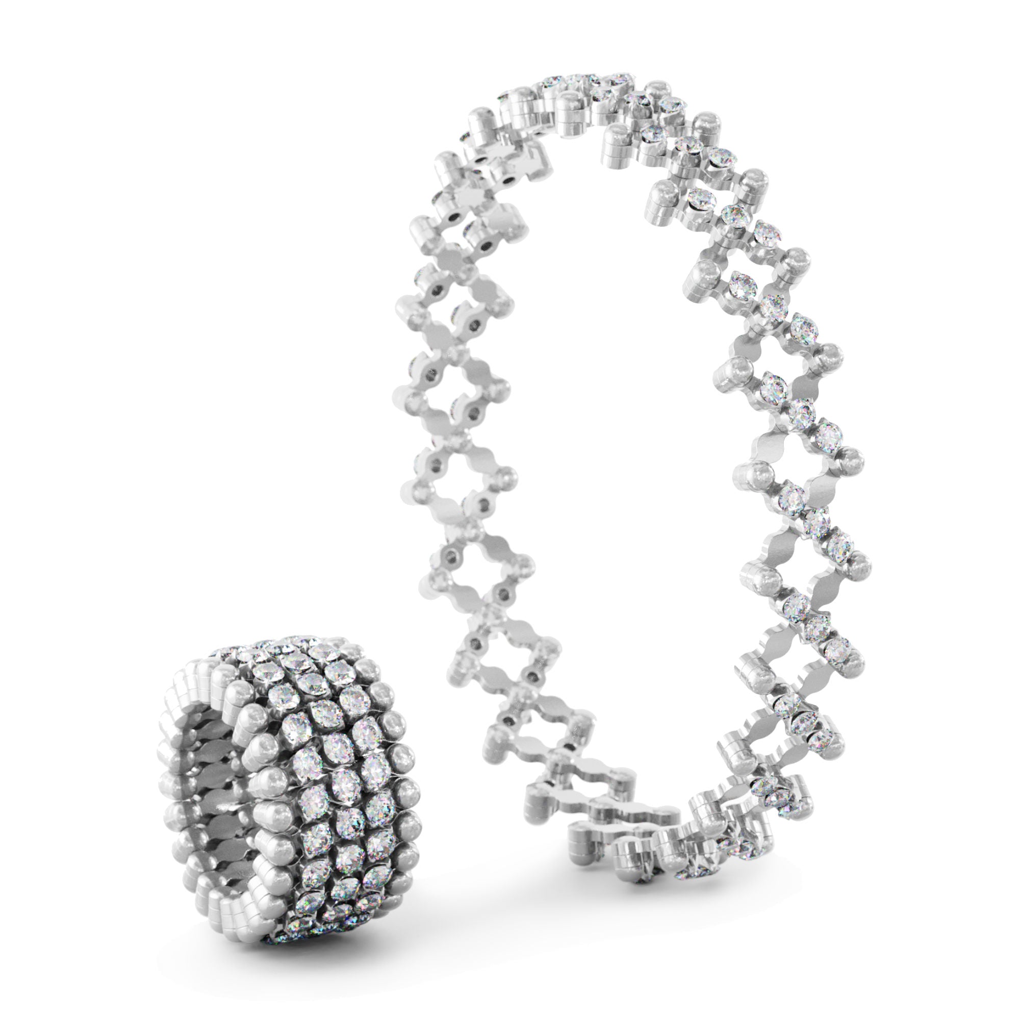 Serafino Consoli Serafino Ring - S.RB 5M4 WG WD (WD) aus Weißgold mit Diamant