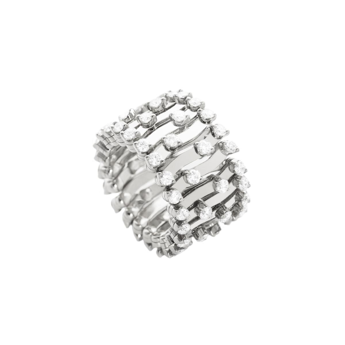 Serafino Multi-Size Ring und Armband von Serafino Consoli (Ref. SRB 1492 F4 WG WD)