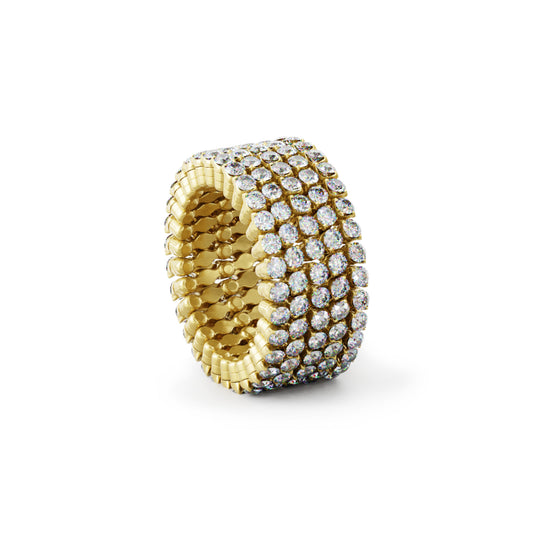 Serafino Multi-Size Ring und Armreif von Serafino Consoli (S.RB 5F2 YG WD)
