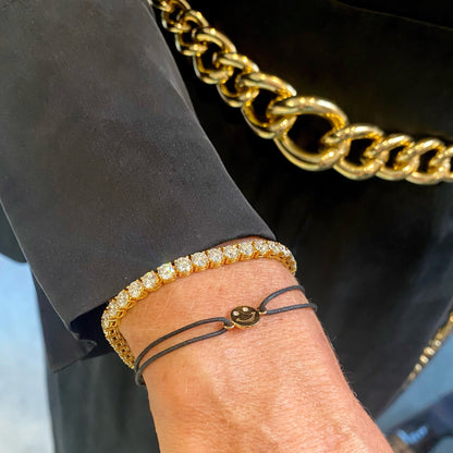 Smiley Armband aus Labor-Diamanten von Zola Berlin