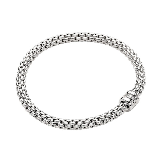 Solo Flex'it Armband, Weißgold • Diamant von FOPE (62106BX_BB_B_BBB_0XS)