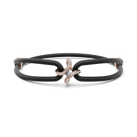 Spannring® Ära Highlights Armband von Niessing (N392915-black-rw)