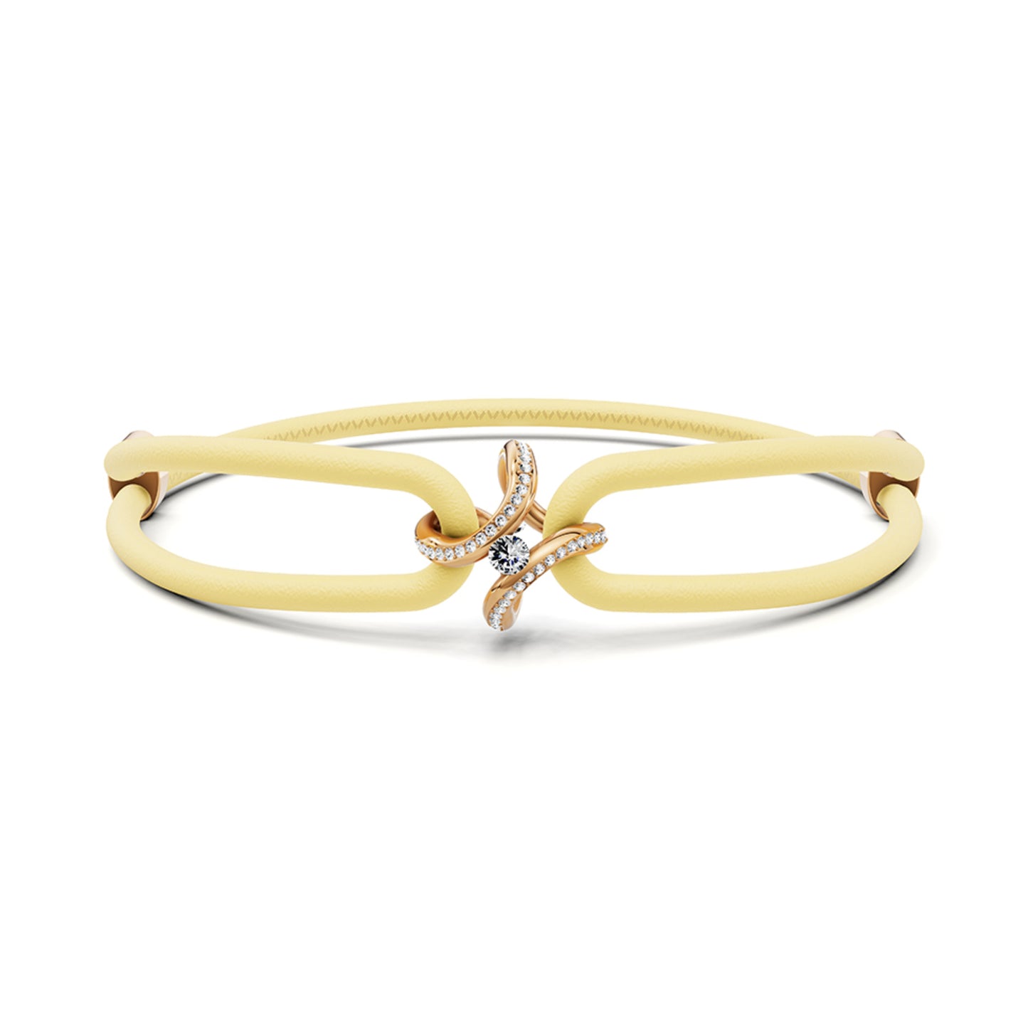 Spannring® Ära Highlights Armband von Niessing (N392915-canary-fr)